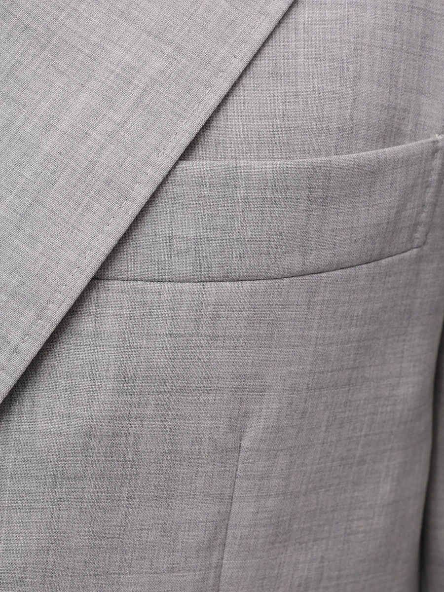 Пиджак шерстяной BRUNELLO CUCINELLI MW464LDWHL C067/Пиджак Серый  Фото 6