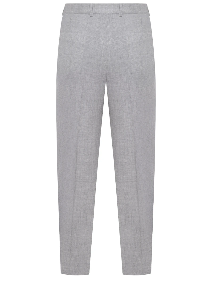 Брюки шерстяные BRUNELLO CUCINELLI MW464LDWHL C067/Брюки Серый  Фото 2
