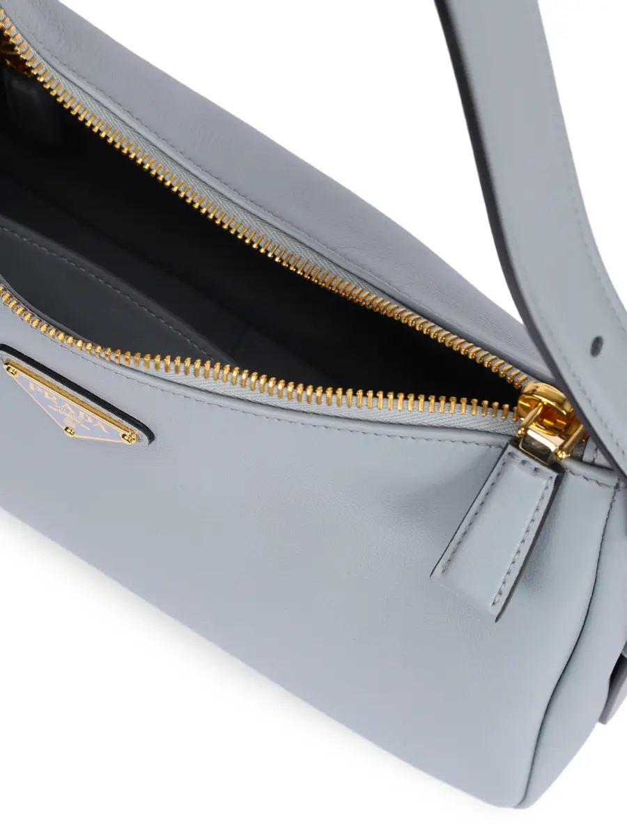 Сумка кожаная Aimee PRADA 1BC229VLVM2CYS F04F1+ Голубой  Фото 4