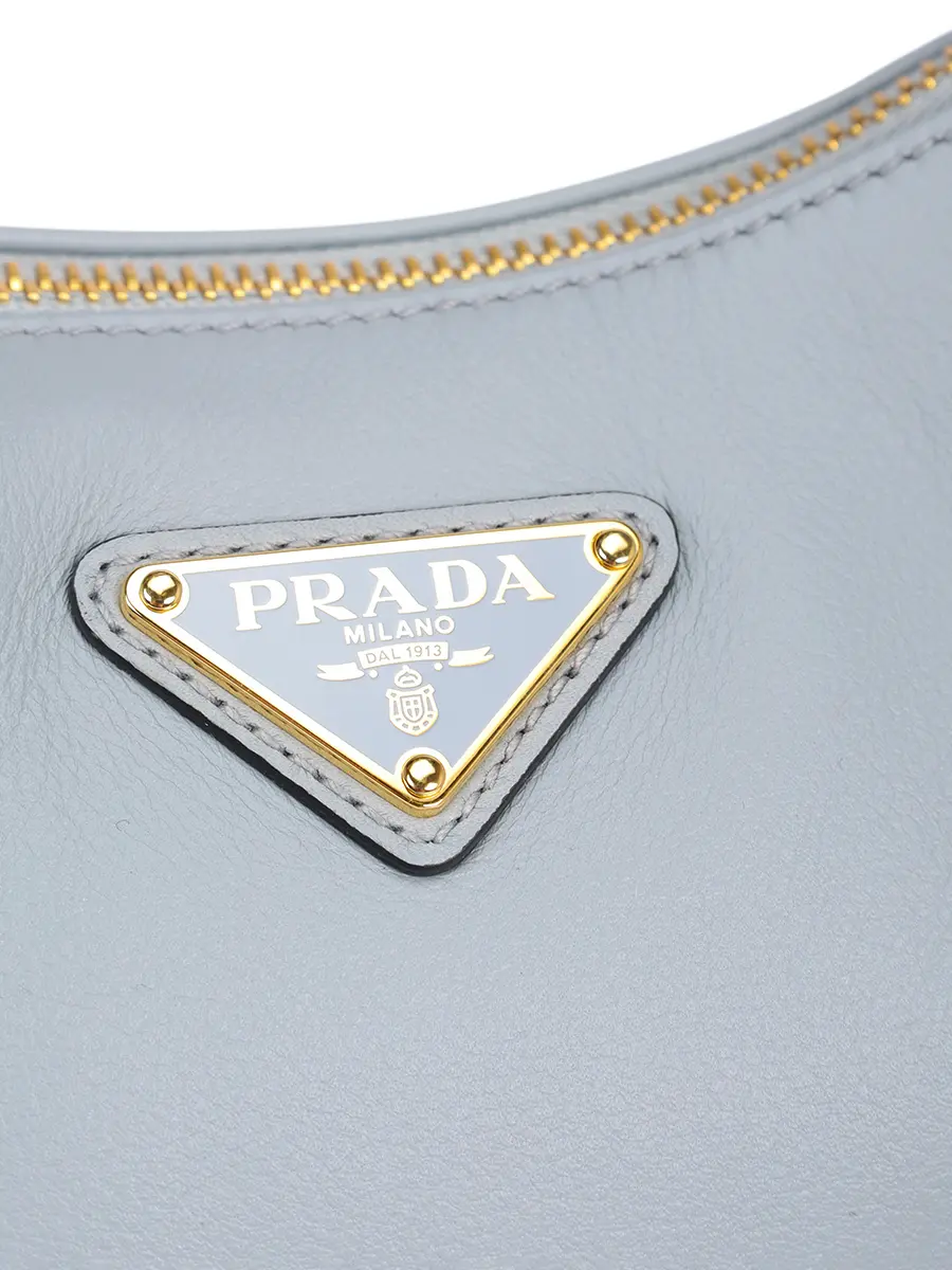 Сумка кожаная Aimee PRADA 1BC229VLVM2CYS F04F1+ Голубой  Фото 5