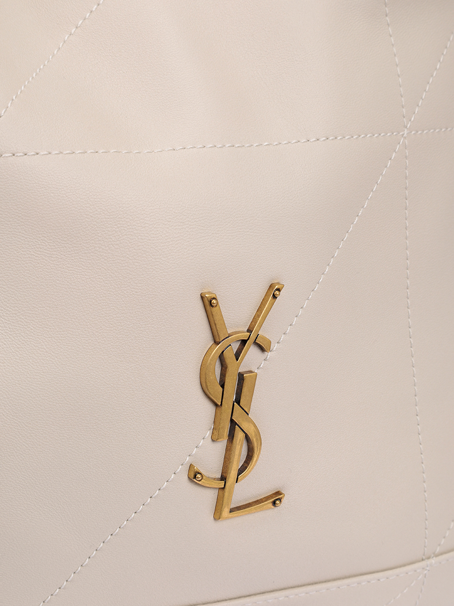 Сумка кожаная Jamie SAINT LAURENT 781666-AAB32-9207 Кремовый  Фото 6