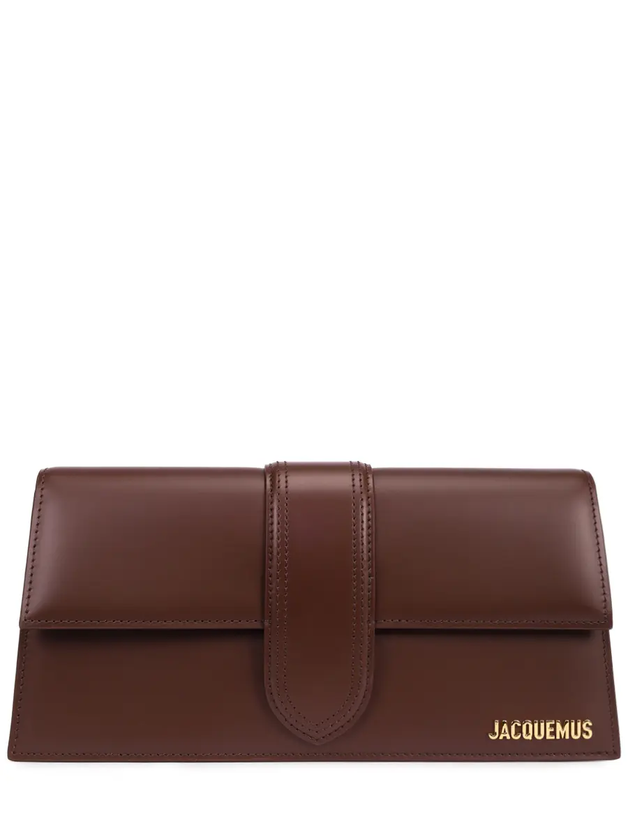 Сумка кожаная Le Bambino JACQUEMUS 221BA0133100 850 Коричневый 