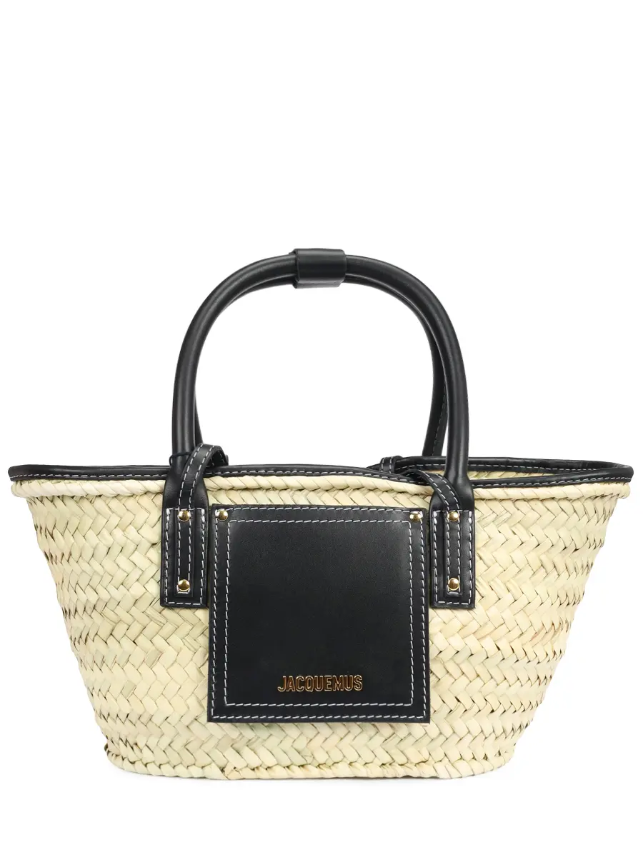 Сумка плетеная Le Petit Panier Soleil JACQUEMUS 223BA0443060 990 Бежевый 