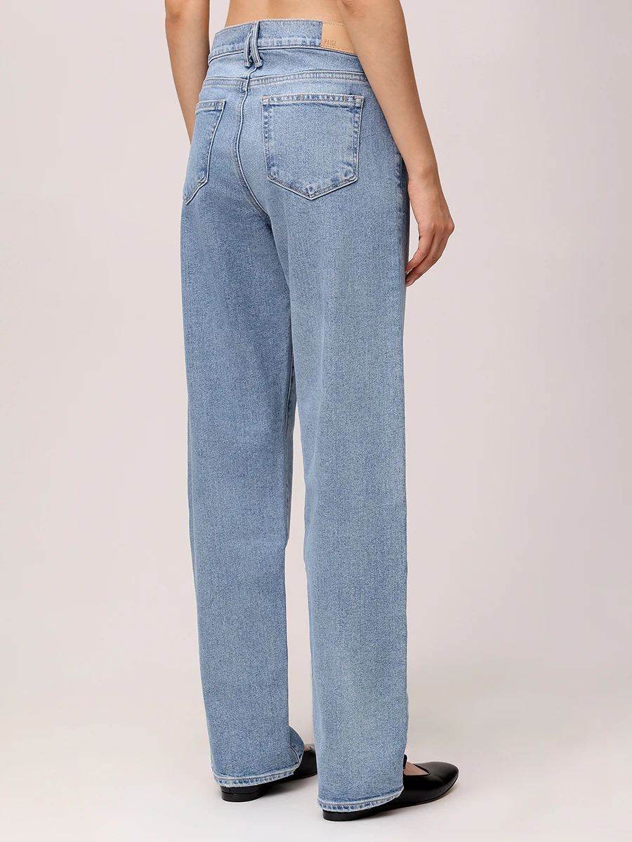 Джинсы хлопковые PAIGE 3245L53-238 Голубой  Фото 3
