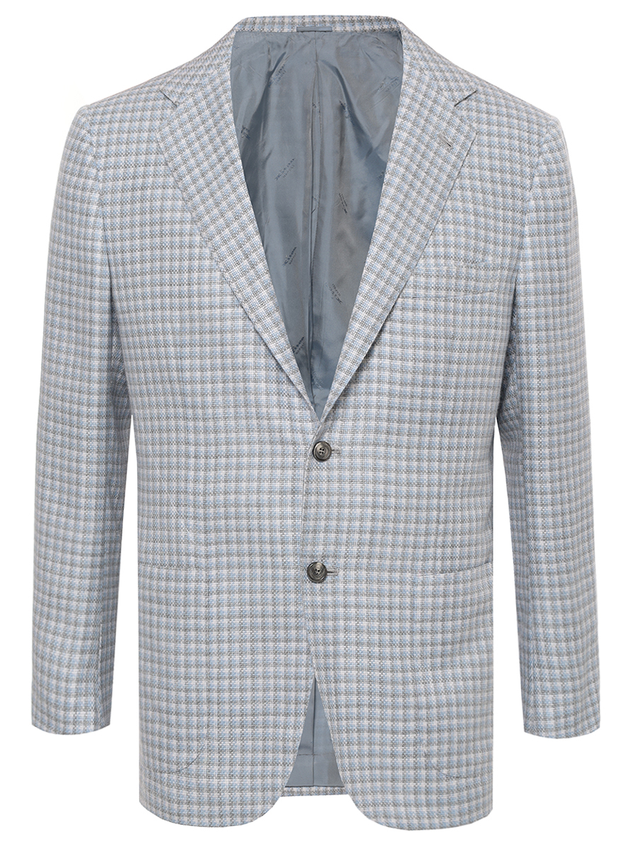 Пиджак в клетку KITON