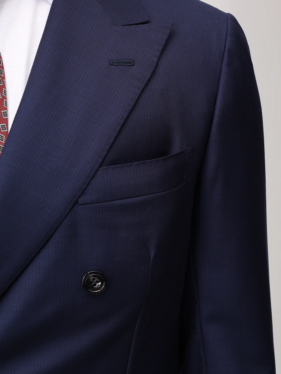 Костюм шерстяной KITON UA85K0602E06001 Синий  Фото 5