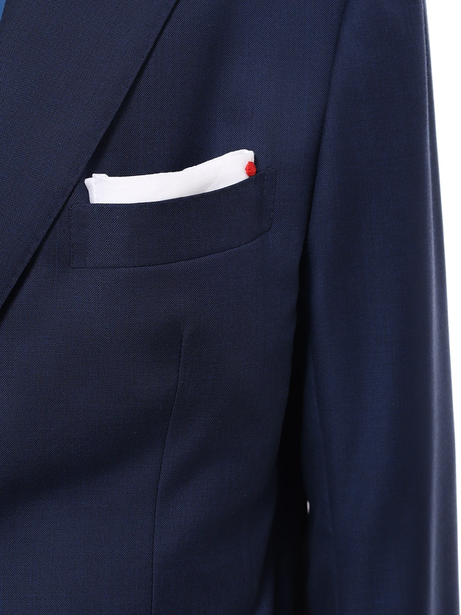 Костюм шерстяной KITON UA81K0618E02000 Синий  Фото 4