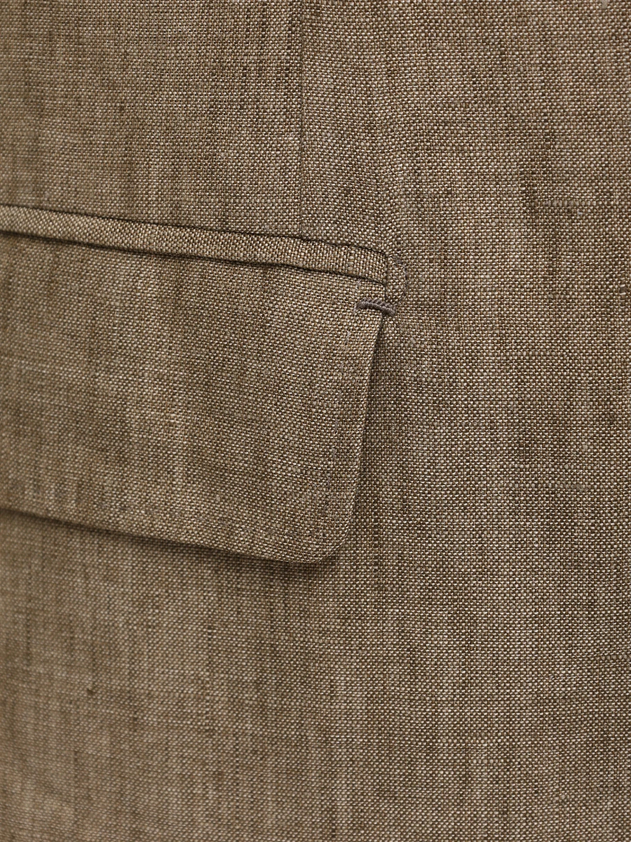 Костюм льняной BRETT JOHNSON SS25B21/SS25P51SOS2T1KGR Зеленый  Фото 6