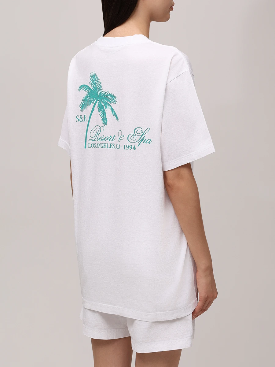 

Футболка хлопковая, Принт, TO043620253WH01/48