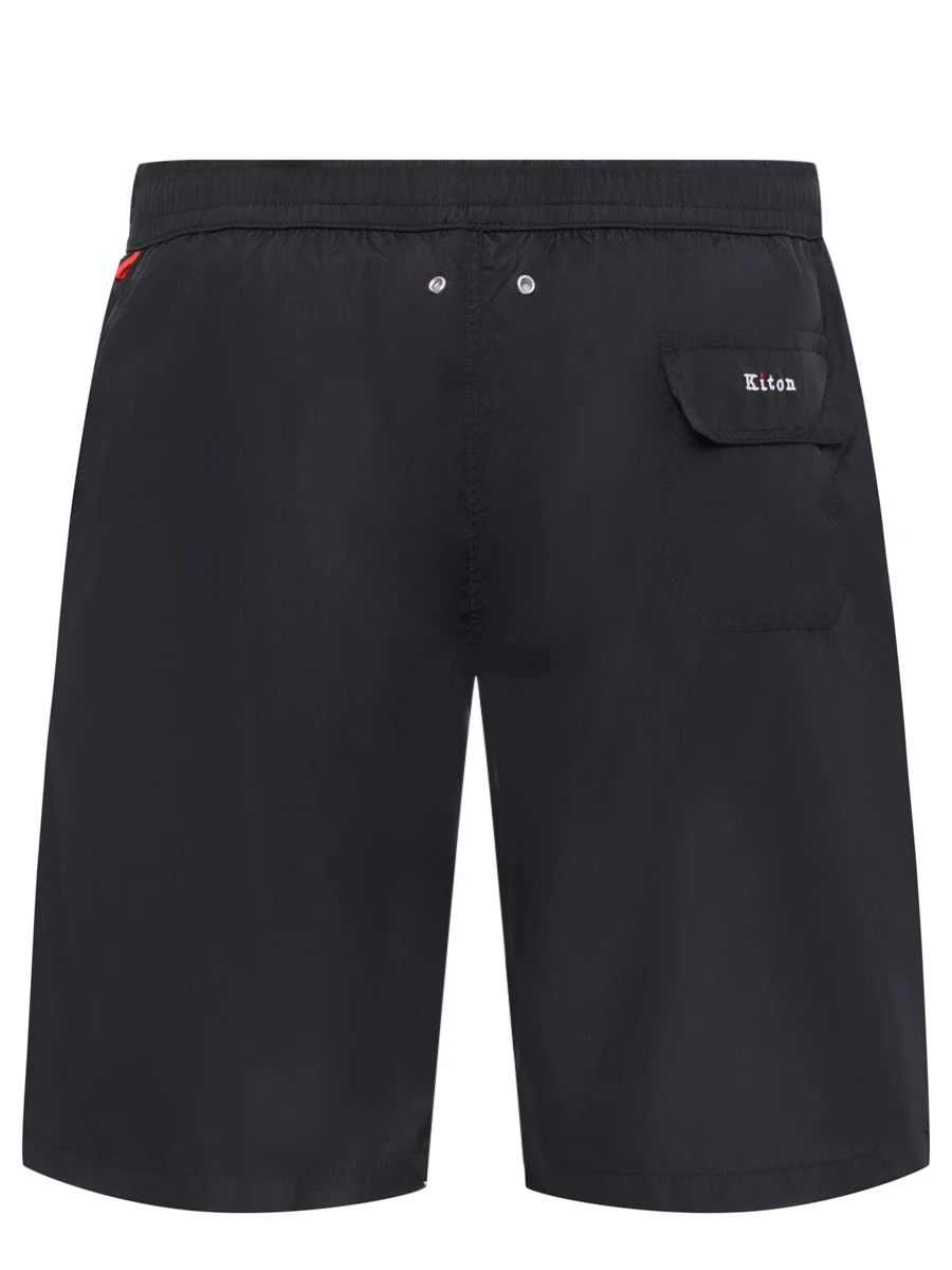 Шорты плавательные KITON UCOM5CK0750F18001 Черный  Фото 2