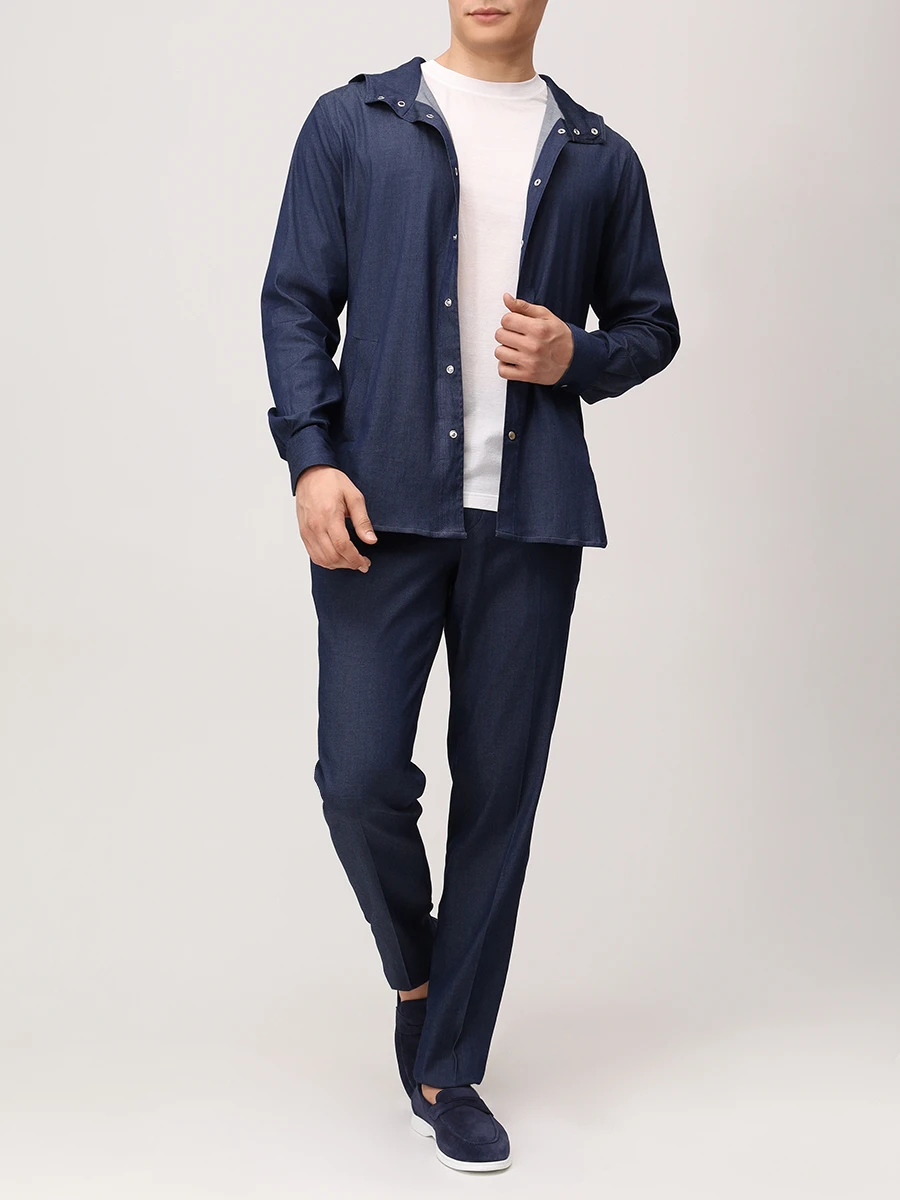 Футболка хлопковая KITON UMK0717HE30002 Белый  Фото 2