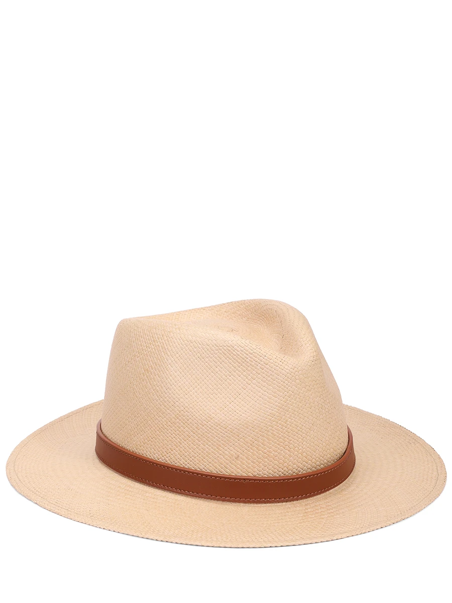 Шляпа соломенная KITON D59795K0963F0200А Коричневый 