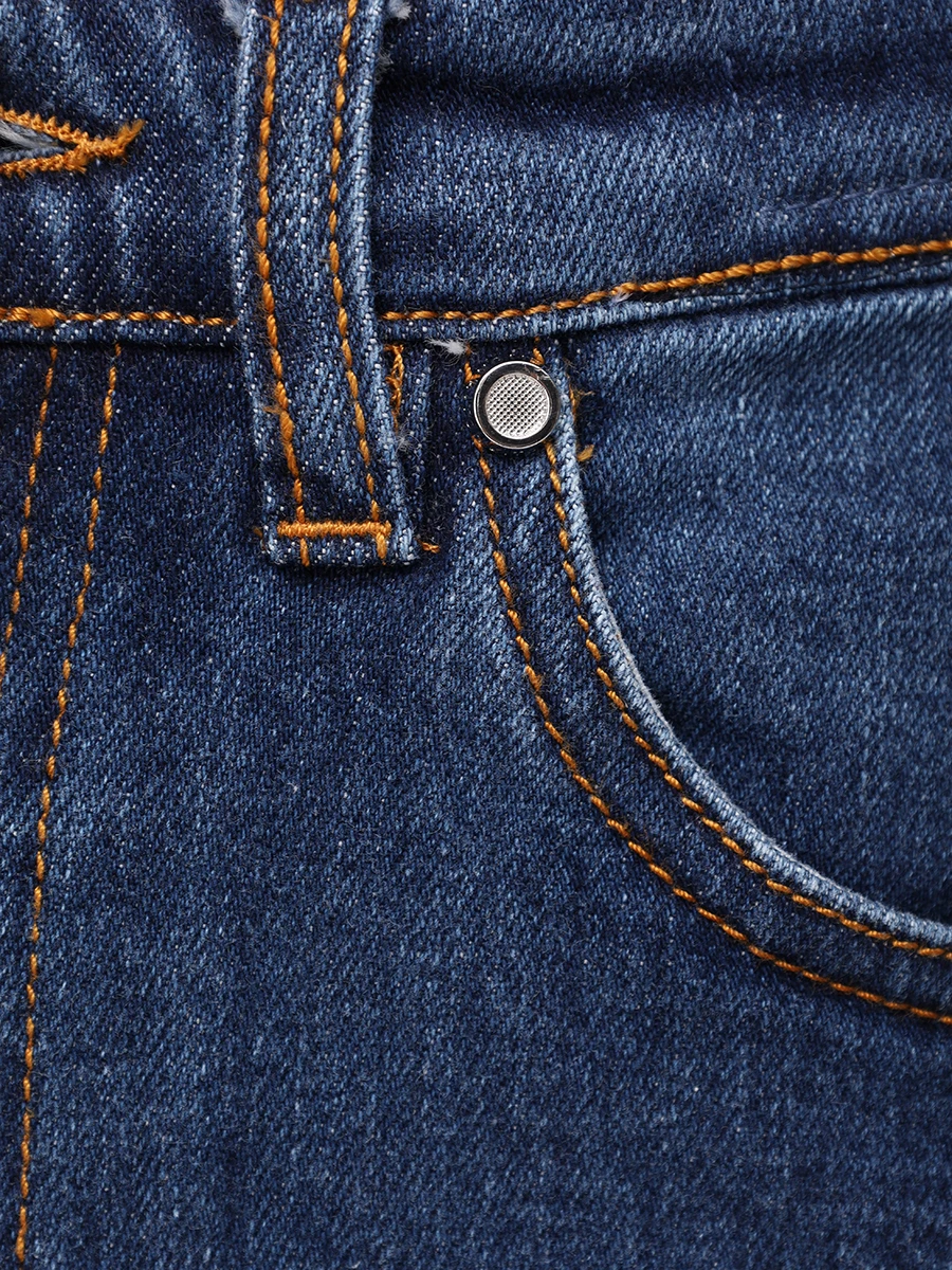 Юбка джинсовая KITON DJ59201K0930F02002 Синий  Фото 6