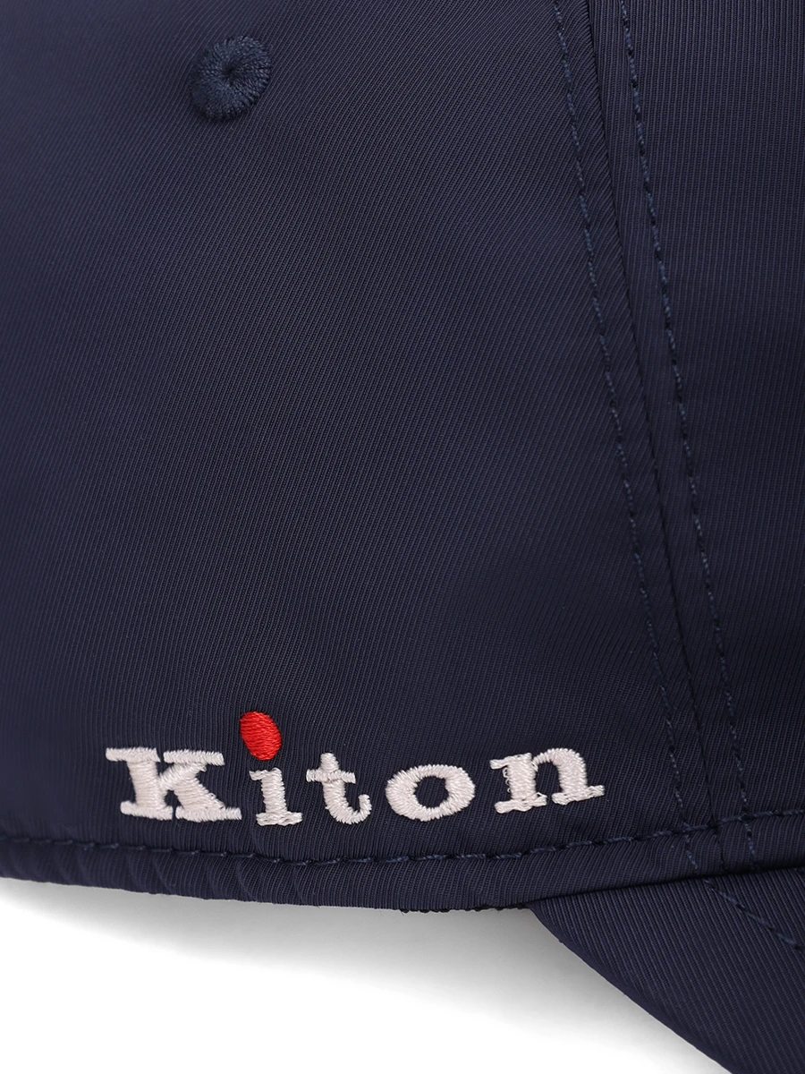 Бейсболка однотонная KITON D57760K0940F01002 Синий  Фото 3