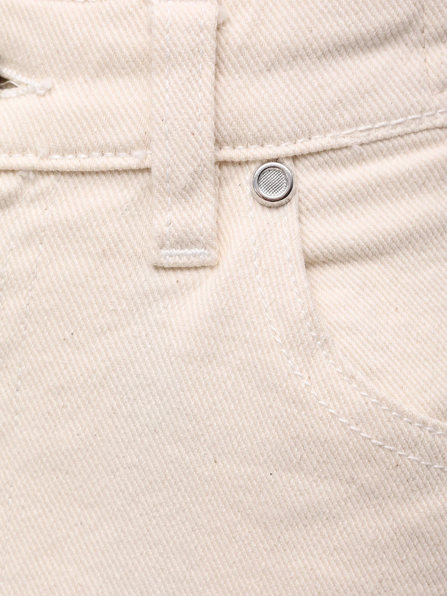 Юбка джинсовая KITON DJ59201K0928F04004 Кремовый  Фото 6