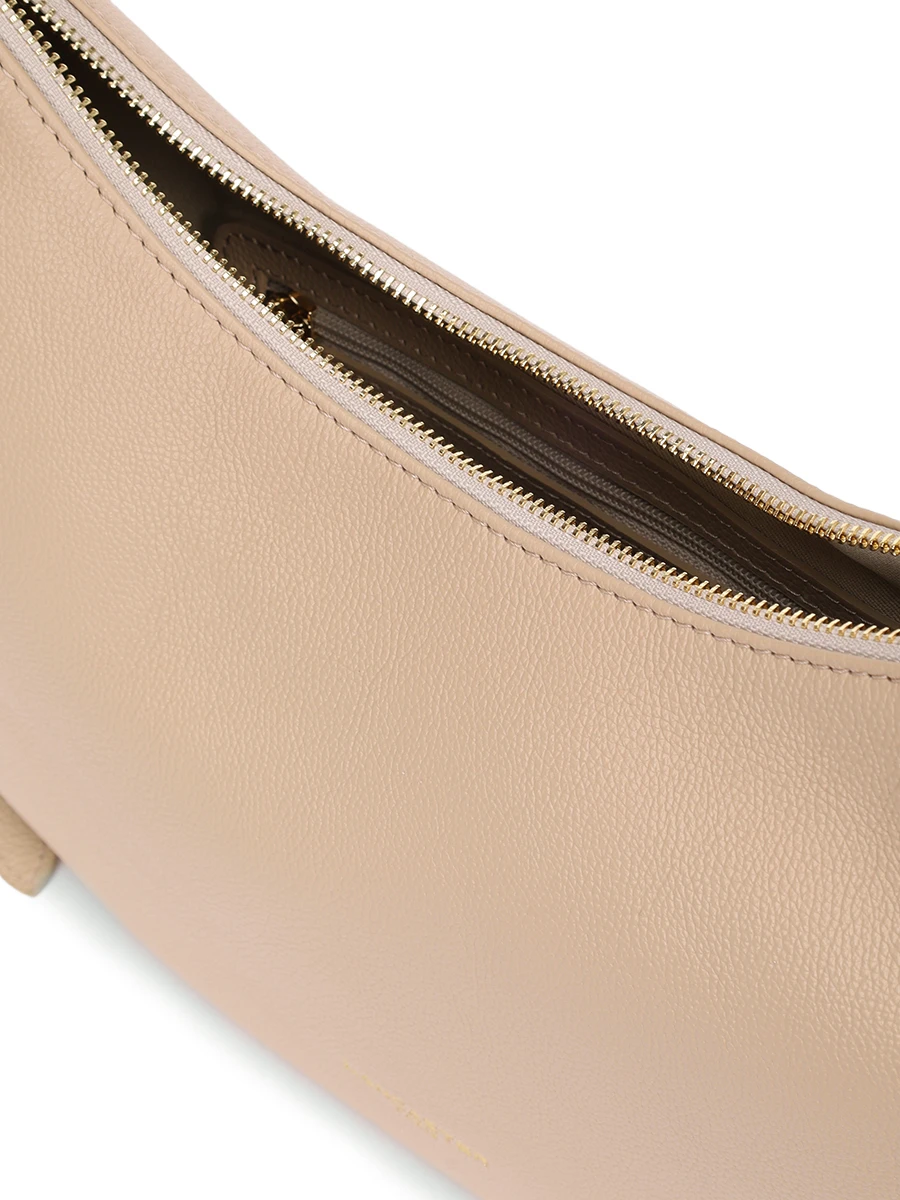 Сумка кожаная Milano Aria LANCASTER 480-072-BEIGEFONCE Бежевый  Фото 4