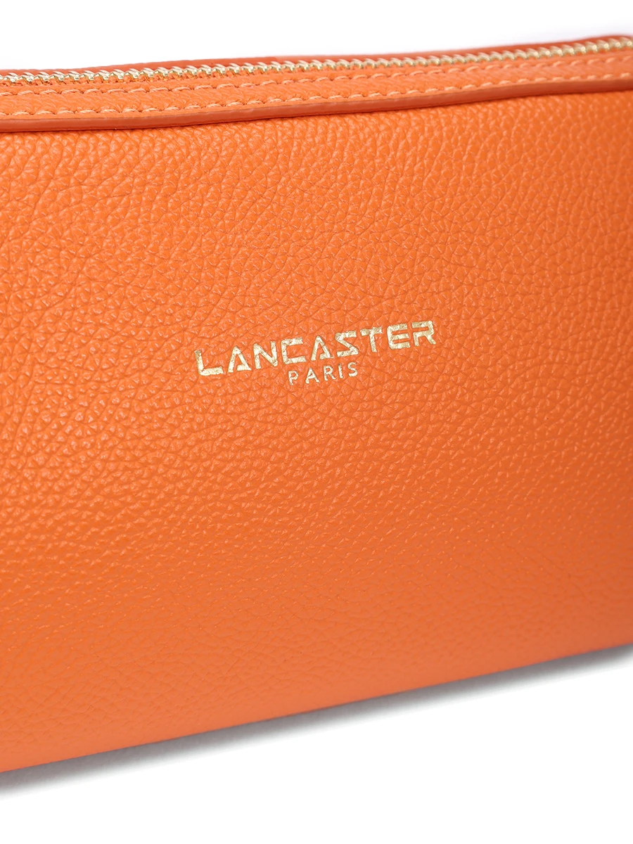 Сумка кожаная LANCASTER 547-100-ORANGE Оранжевый  Фото 5