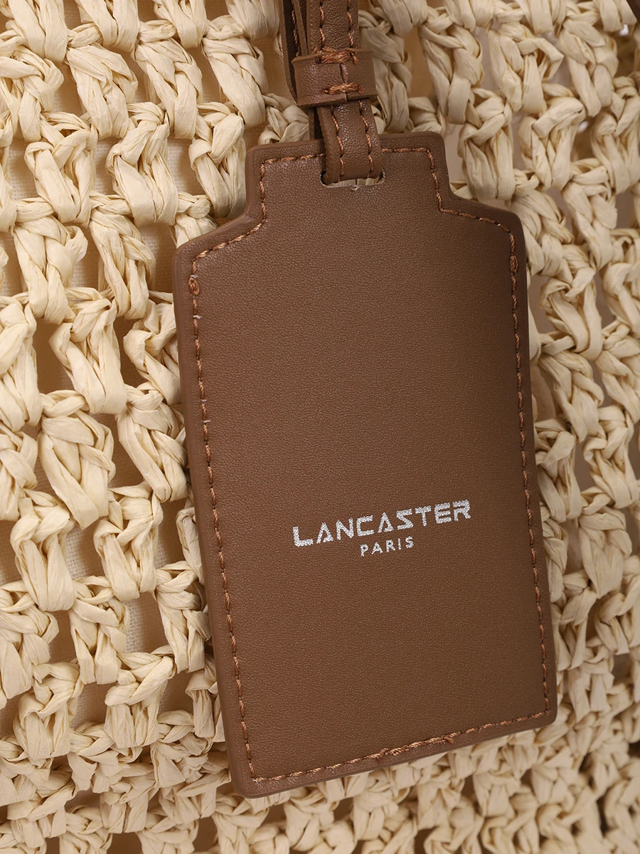 Сумка из рафии LANCASTER 518-034-CAMEL Коричневый  Фото 5