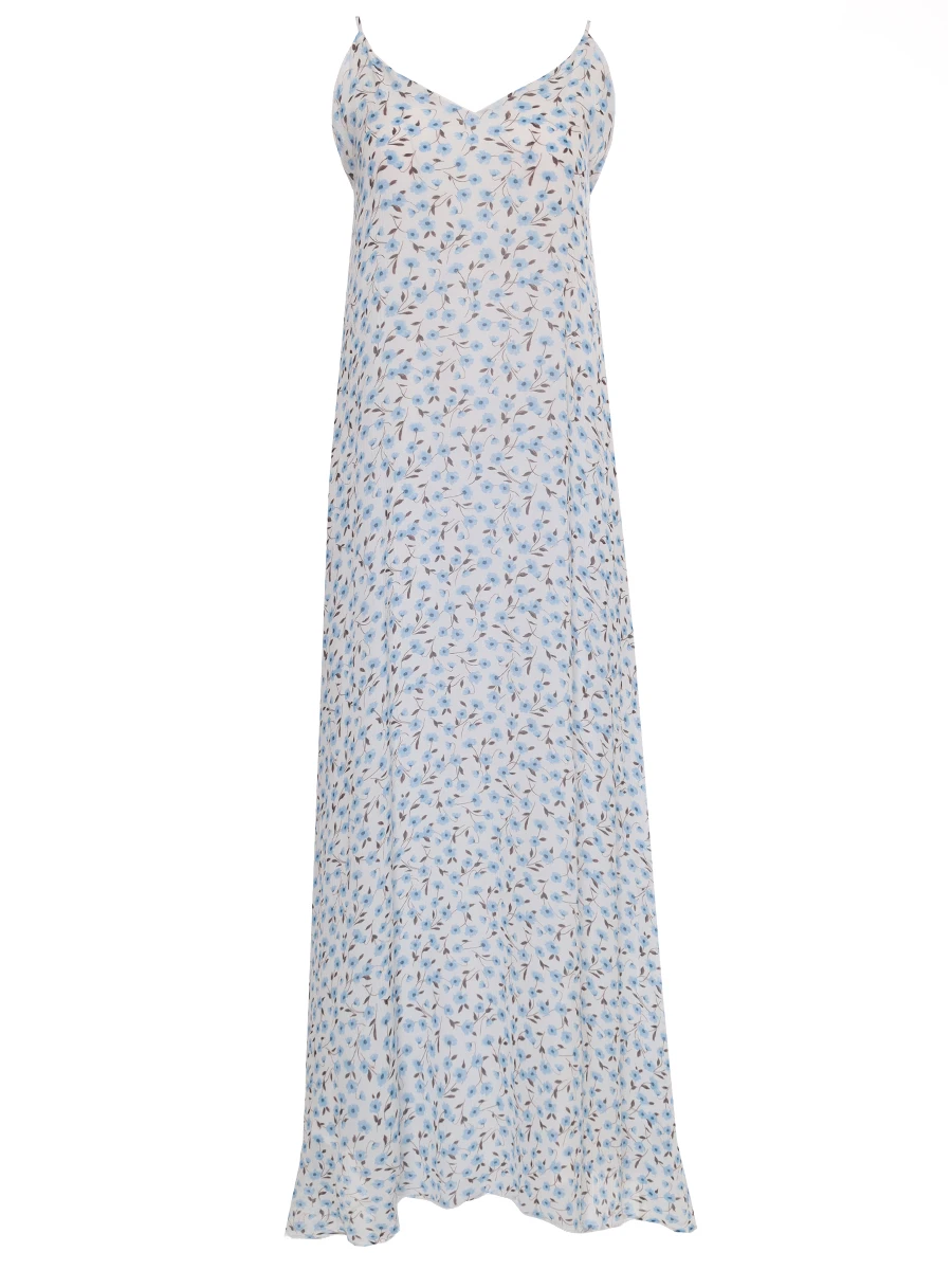 

Туника из вискозы и хлопка, Цветочный принт, FV39VF