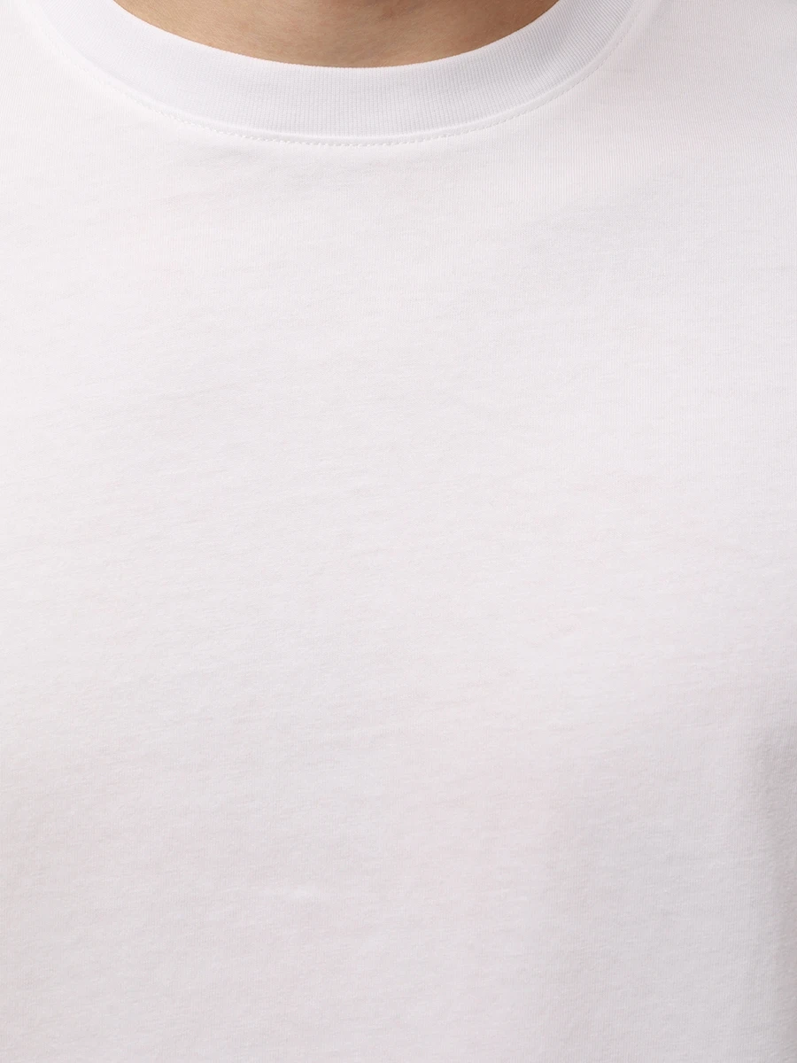 

Футболка хлопковая, Белый, DOVER L - SB 01N EMB