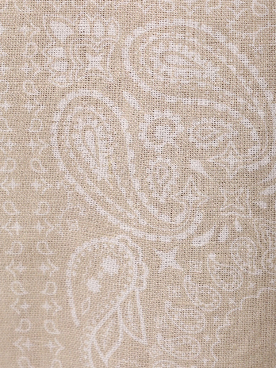 Шорты льняные MC2 SAINT BARTH MARSEILLE - BANDANNA ROUND 11 Принт  Фото 6