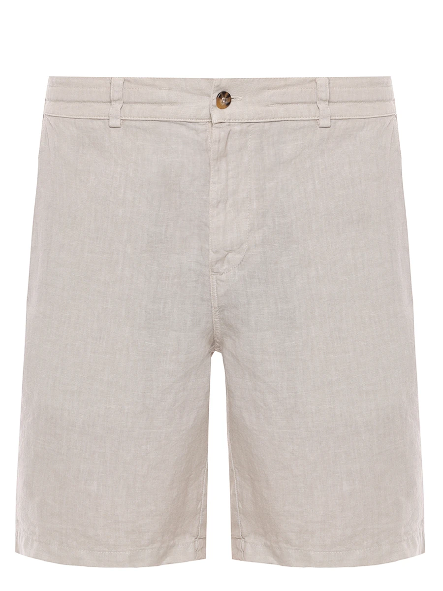 Шорты льняные MC2 SAINT BARTH ISCHIA - 10H GRAIN Бежевый 
