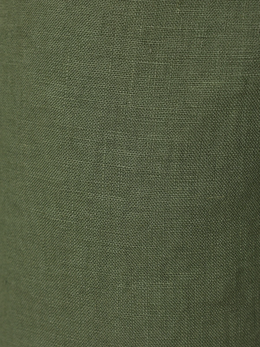 Шорты льняные MC2 SAINT BARTH MARSEILLE - 52 MILITARY Зеленый  Фото 6