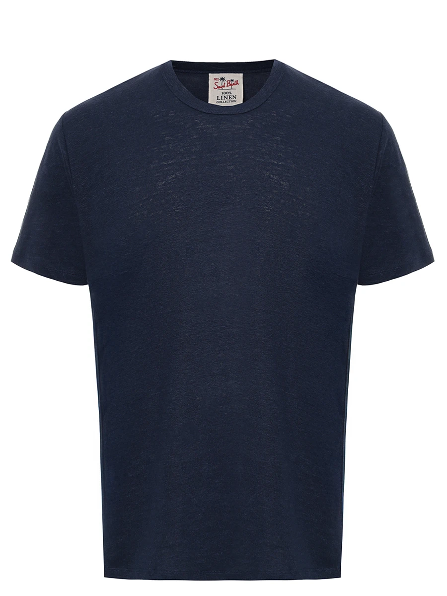 

Футболка льняная, Синий, ECSTASEA N - 61 BLUE NAVY