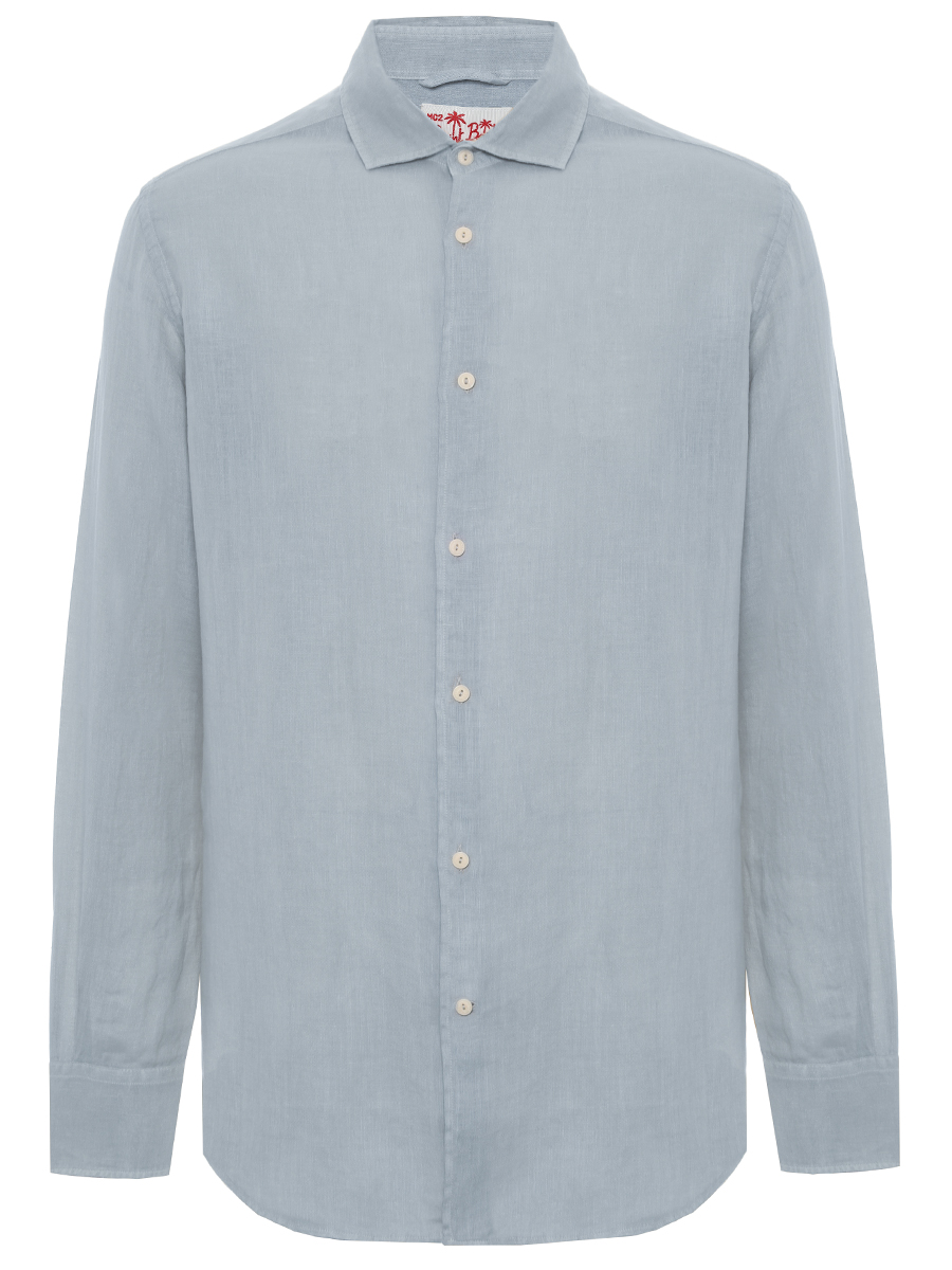 Рубашка Slim Fit льняная MC2 SAINT BARTH