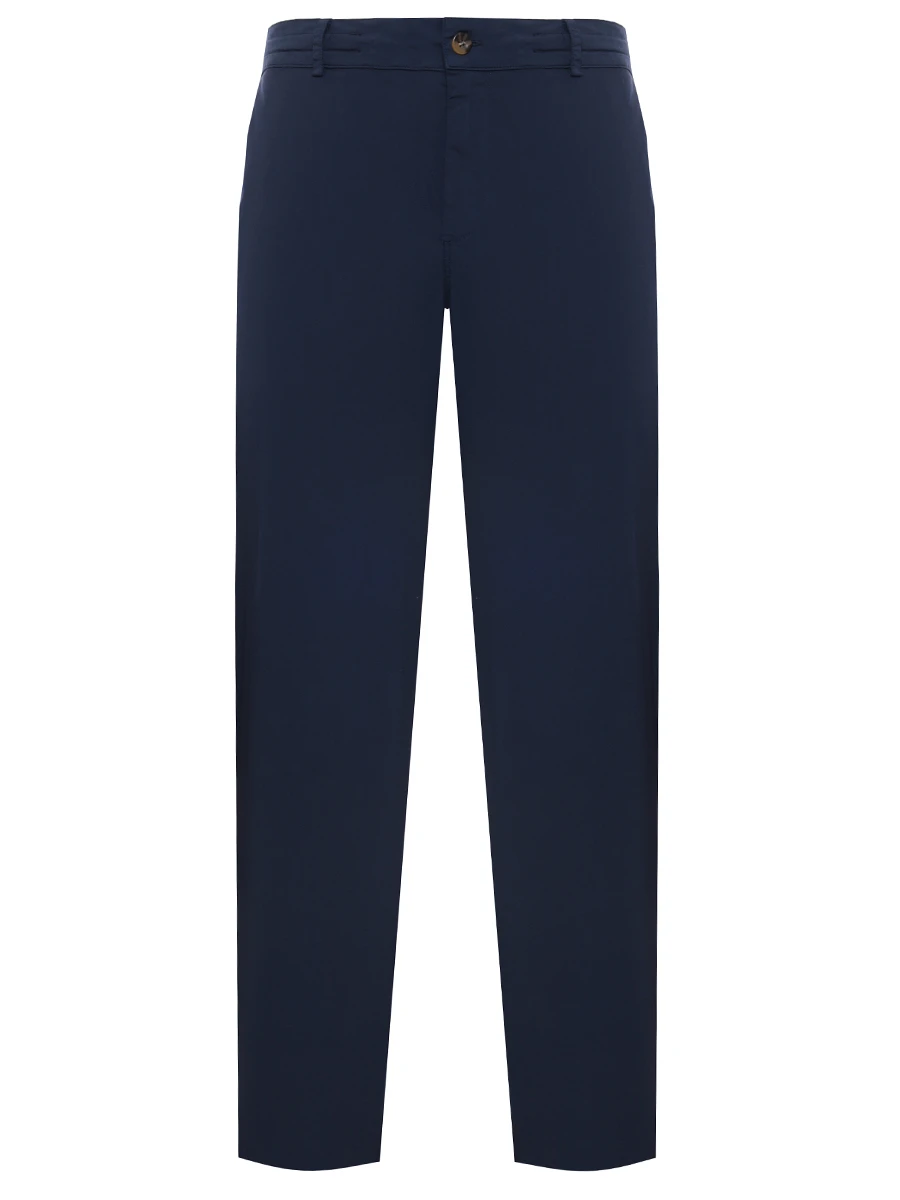 Брюки хлопковые MC2 SAINT BARTH CALAIS - COTTON 60 MARINE BLUE Синий 
