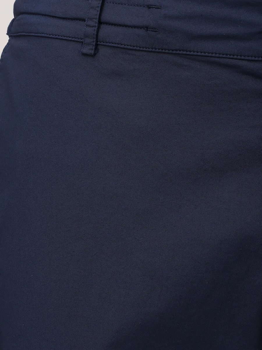 Брюки хлопковые MC2 SAINT BARTH CALAIS - COTTON 60 MARINE BLUE Синий  Фото 5