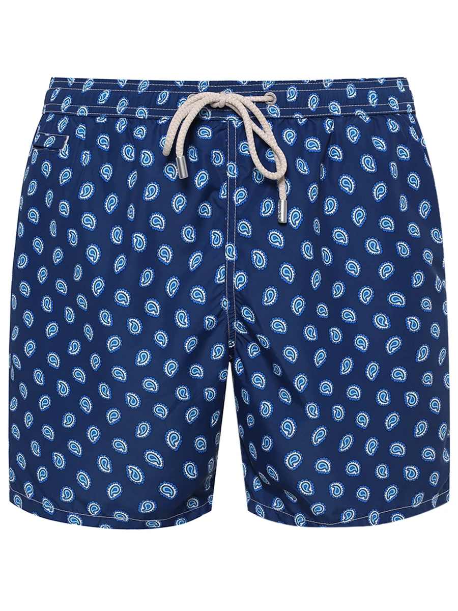 Шорты плавательные MC2 SAINT BARTH LIGHTING MICRO - PAISLEY TIE 61 Синий 