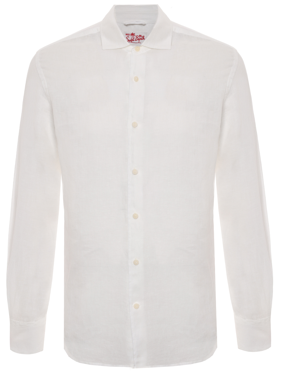 Рубашка Slim Fit льняная MC2 SAINT BARTH