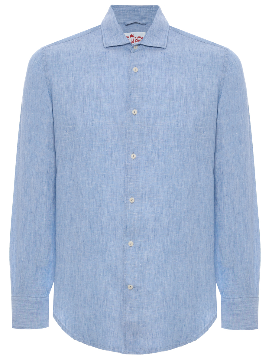 Рубашка Slim Fit льняная MC2 SAINT BARTH