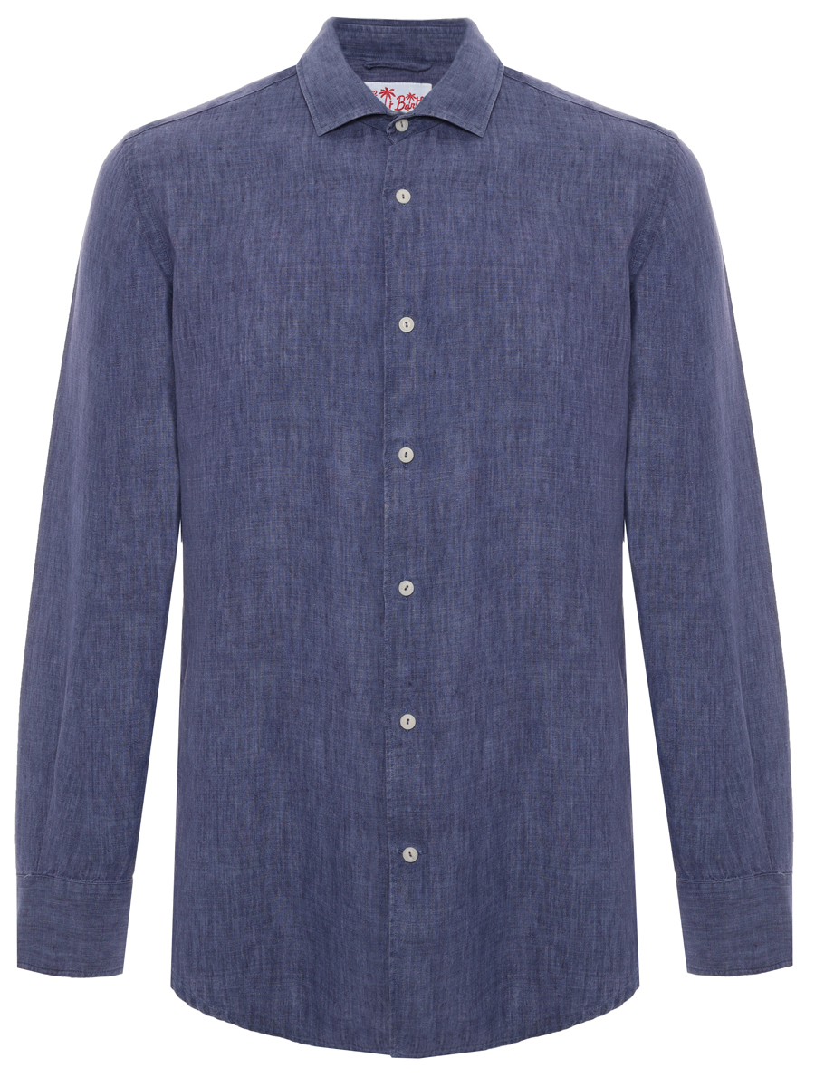 Рубашка Slim Fit льняная MC2 SAINT BARTH