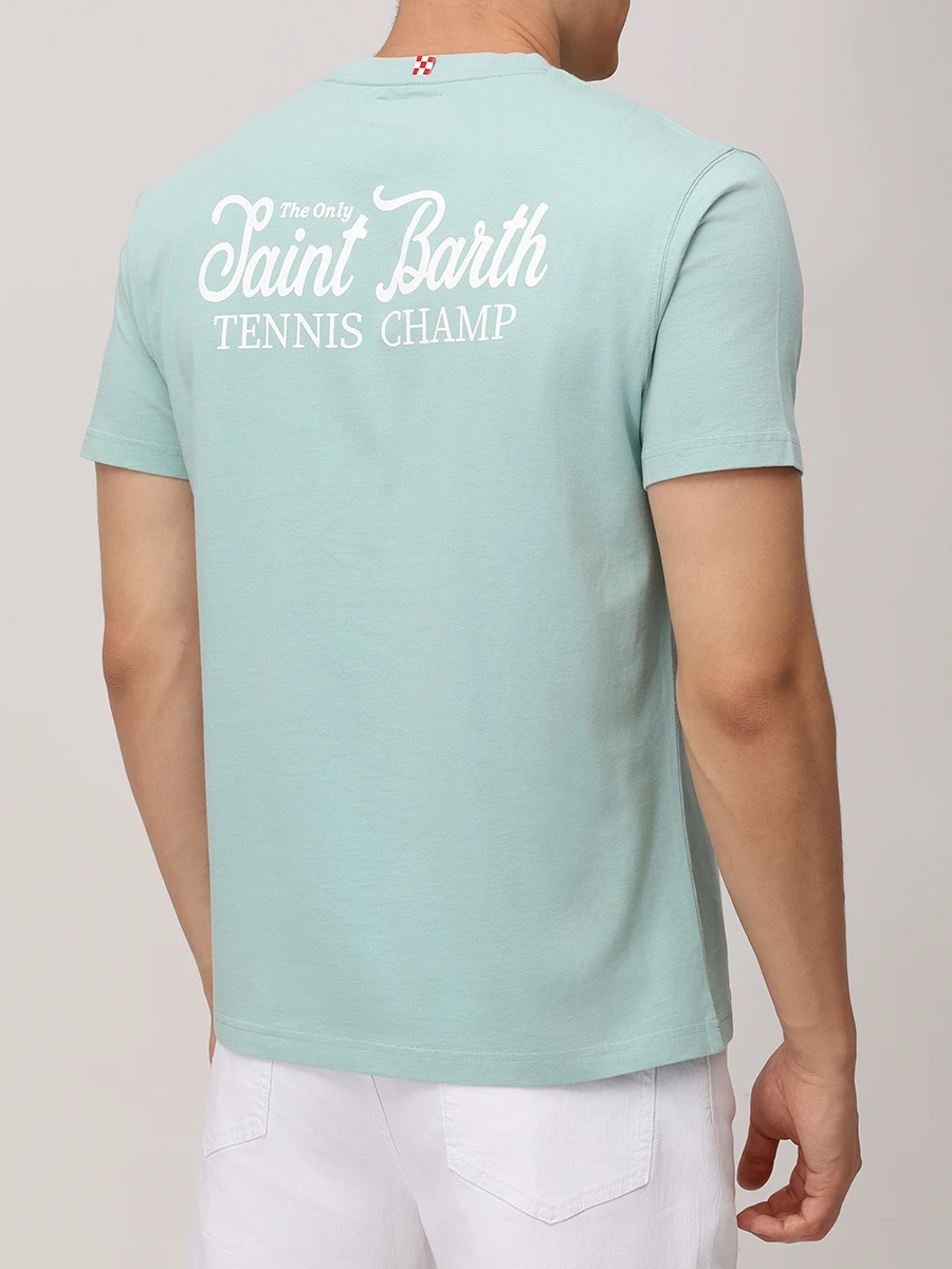Футболка хлопковая MC2 SAINT BARTH TSHIRT MAN - CHAMP TENNIS SB 53 Принт  Фото 3