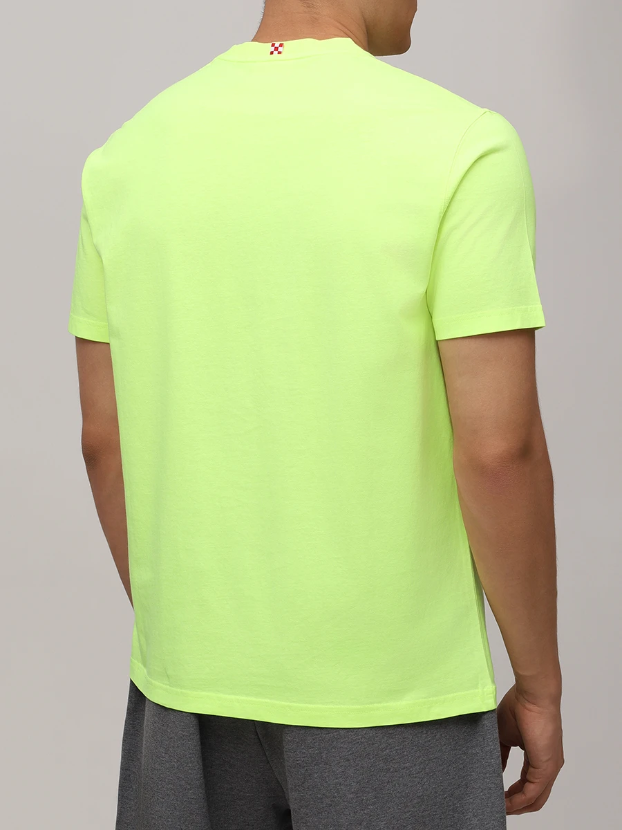 Футболка хлопковая MC2 SAINT BARTH TSHIRT MAN - MOJITO FUN 94 EMB Принт  Фото 3