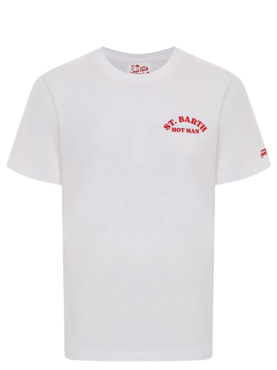 Футболка хлопковая MC2 SAINT BARTH TSHIRT MAN - HOT MAN 01N Принт 