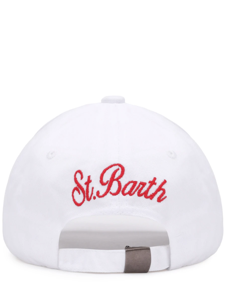 Бейсболка хлопковая MC2 SAINT BARTH DAVIS N - DENIM SB HABITUE 01 EMB Принт  Фото 2