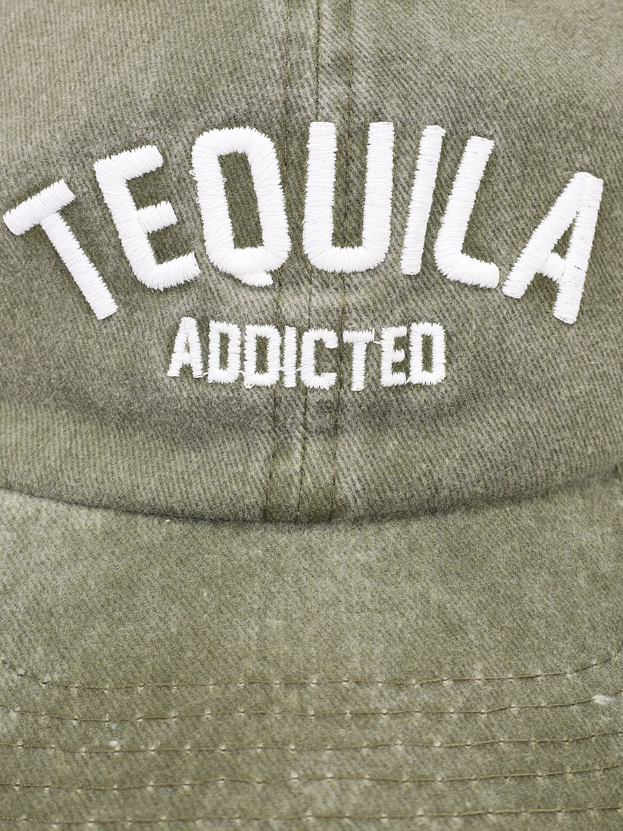 Бейсболка хлопковая MC2 SAINT BARTH DAVIS N - DENIM TEQUILA 52 EMB Зеленый  Фото 3