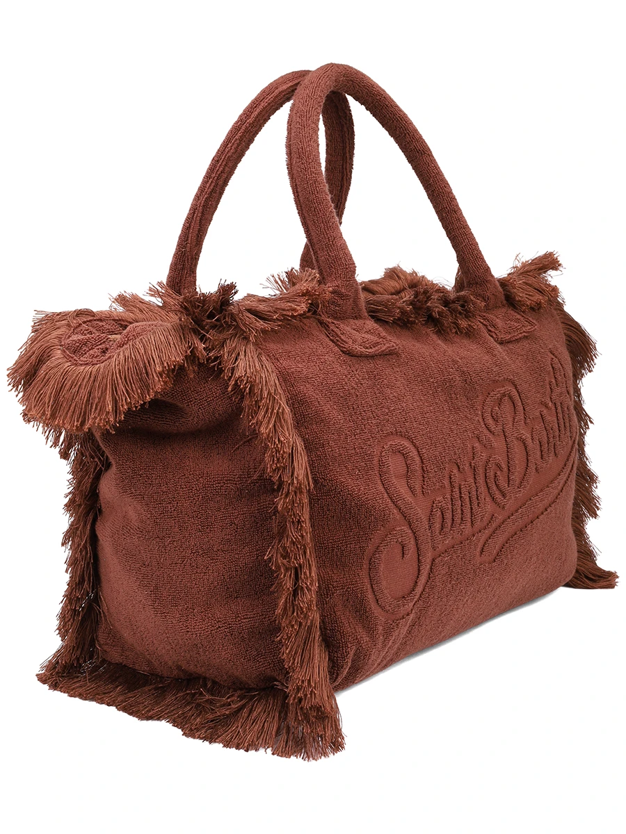 Сумка хлопковая MC2 SAINT BARTH VANITY TERRY - TERRY EMBOSSED 18 Коричневый  Фото 3