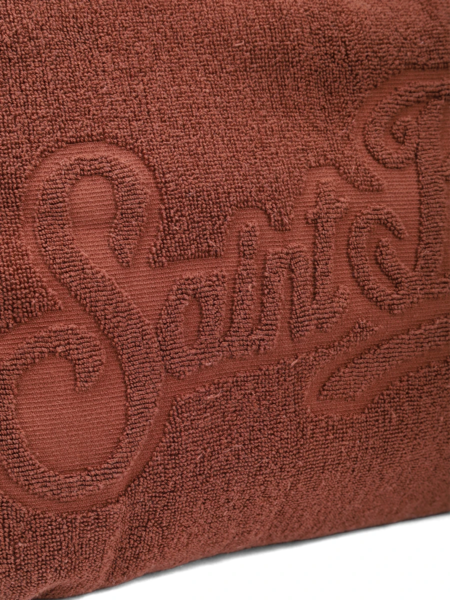 Сумка хлопковая MC2 SAINT BARTH VANITY TERRY - TERRY EMBOSSED 18 Коричневый  Фото 5