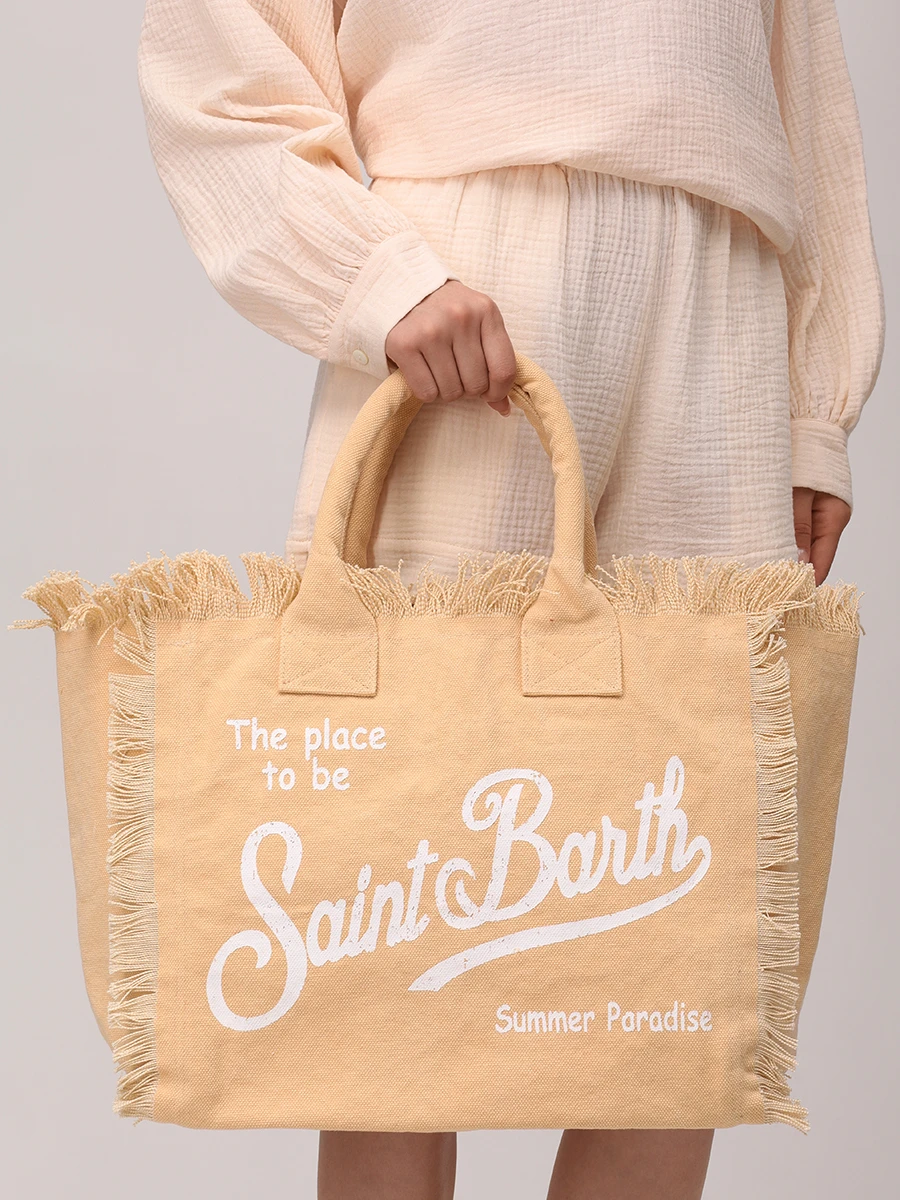 Сумка текстильная MC2 SAINT BARTH VANITY - 11 BEIGE Бежевый  Фото 2