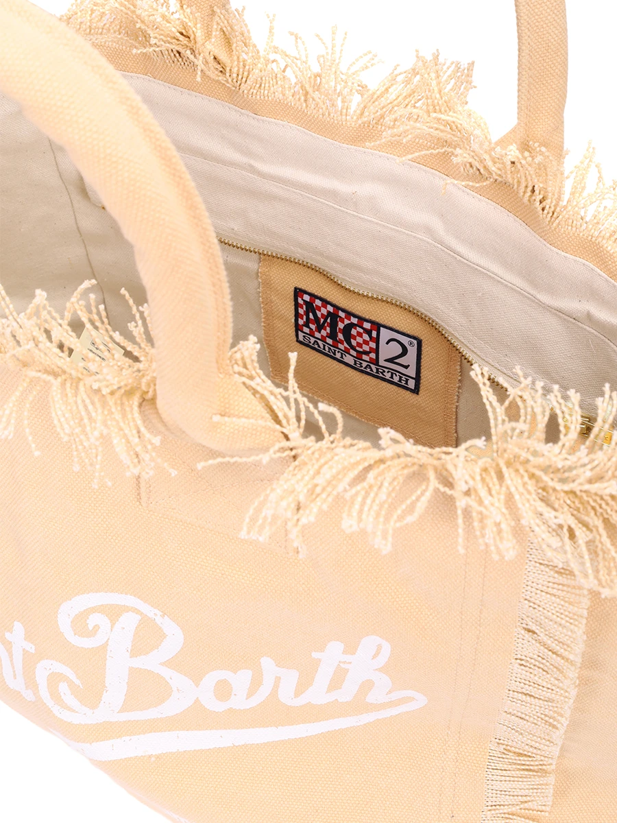 Сумка текстильная MC2 SAINT BARTH VANITY - 11 BEIGE Бежевый  Фото 4