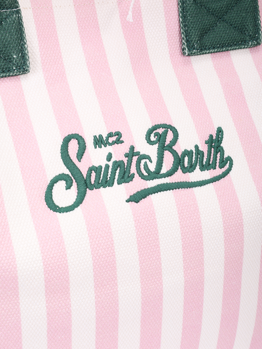 Сумка текстильная MC2 SAINT BARTH VANITY - SB BEACH STRIPES V 2010 EMB Полоска  Фото 5