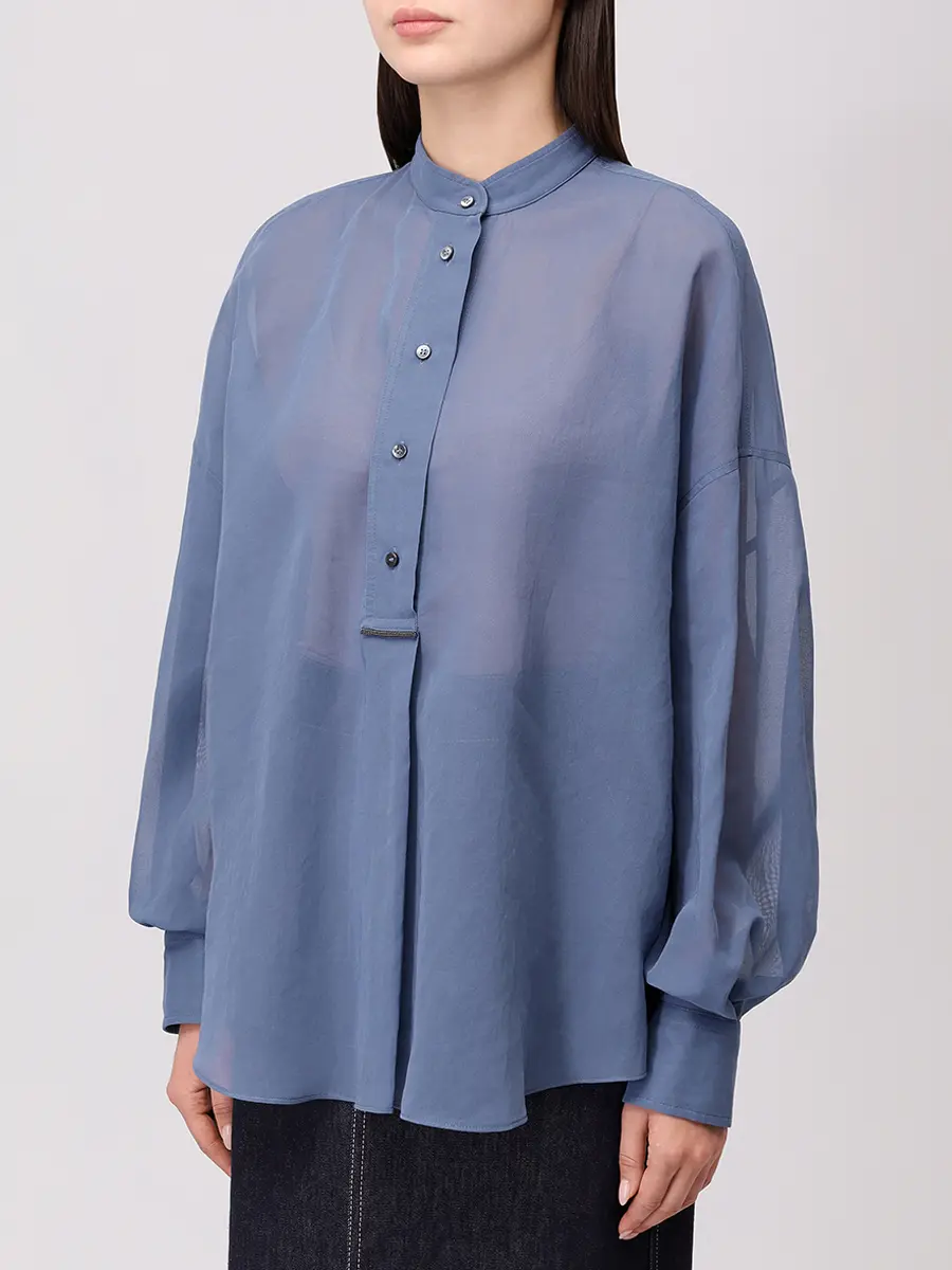 

Блуза хлопковая, Голубой, MH911RA901 C2641+