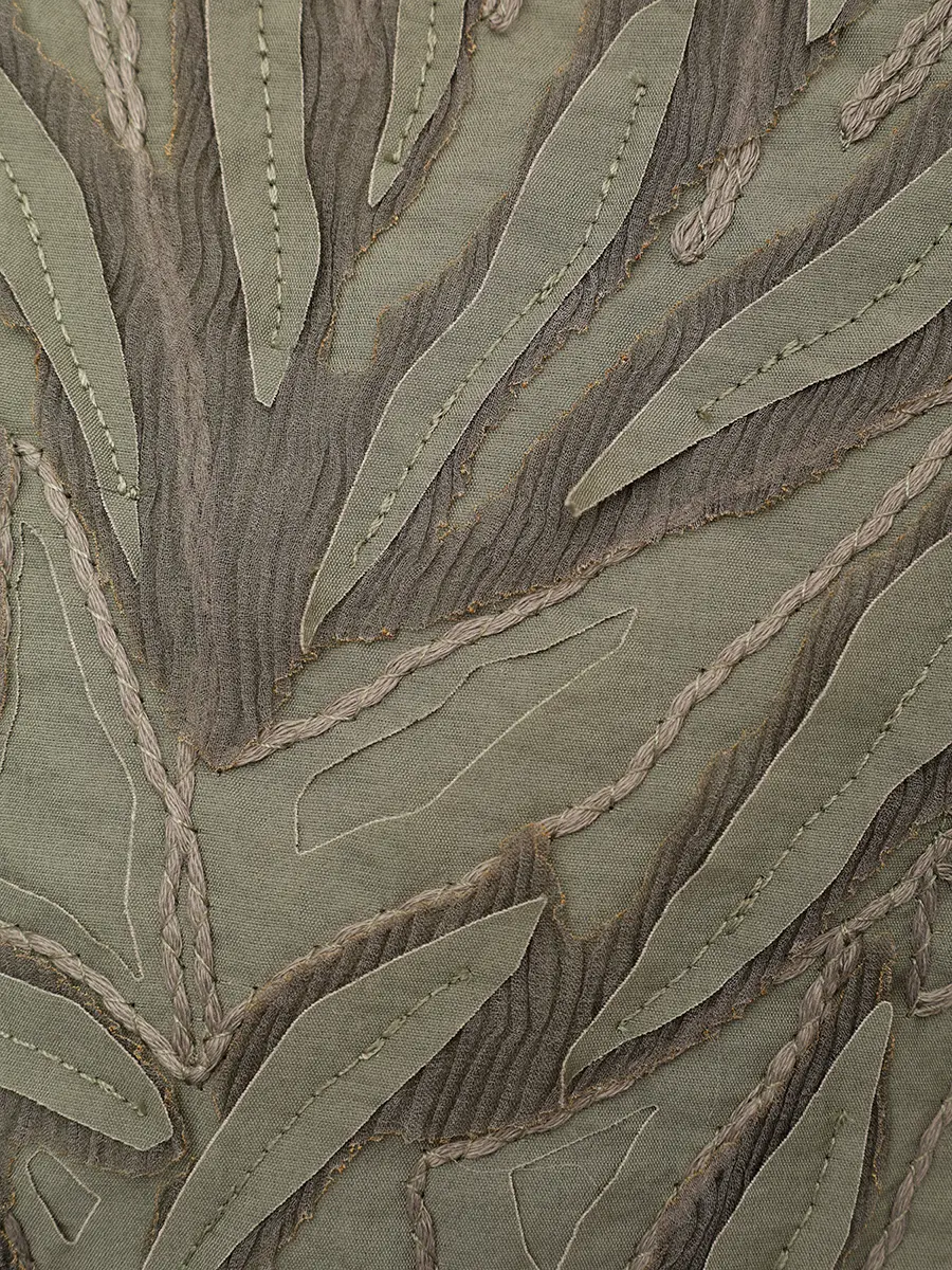 Рубашка хлопковая BRUNELLO CUCINELLI M0F79RJ516 C3066+ Зеленый  Фото 6