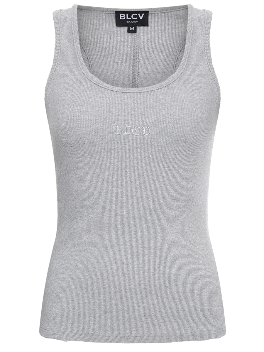 

Топ хлопковый, Серый, 122MXNO028_MG