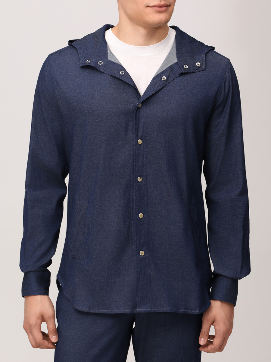 Костюм хлопковый KITON UMCMARH0922701001/UPN01H0922701002 Темно- Синий  Фото 4