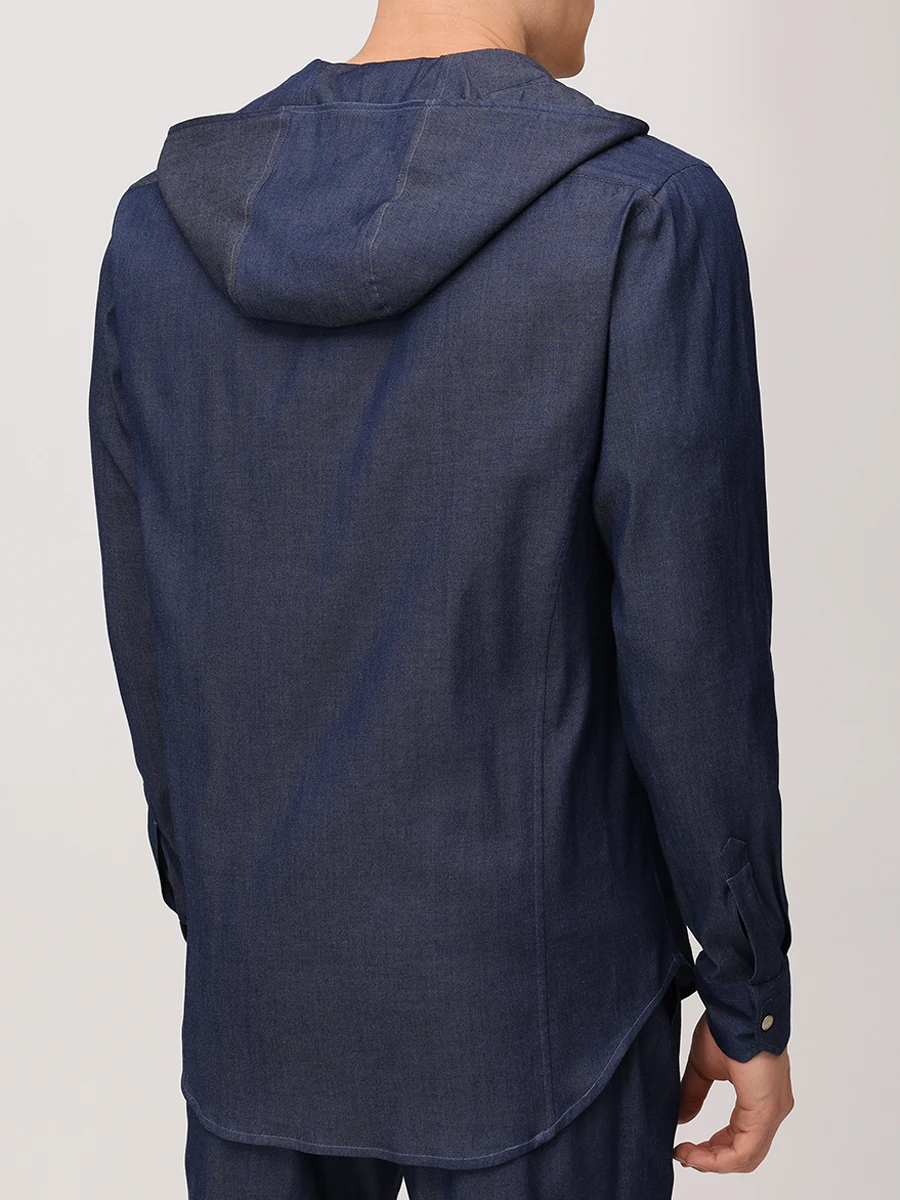Костюм хлопковый KITON UMCMARH0922701001/UPN01H0922701002 Темно- Синий  Фото 3